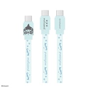 mofusand PD60W 対応 USB2.0対応 USB Type-C - USB Type-C ケーブル 1.2m サメにゃん MOFU-44A