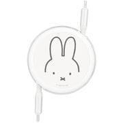 ミッフィー PD60W 対応 USB2.0 リール式 USB Type-C - USB Type-C ケーブル 1m フェイス MF-501A