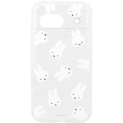 MF-495A [ミッフィー Google Pixel 8a用 IIIIfit Clear ケース（イーフィット クリアケース） フェイス総柄]