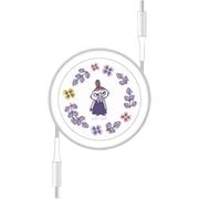 ムーミン PD60W 対応 USB2.0 リール式 Type-Cケーブル リトルミイ MMN-203B