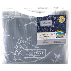 HIDE＆SEEK クッションマット 3畳 約縦180cm×横240cm×厚さ2mm ネイビー