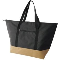 レジャー＆ライフ 保温保冷ビッグレジャートート 約45L 約縦44cm×横68cm×マチ24cm（持ち手含まず） ブラック/ブラウン ツートン LL-03
