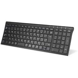 BK22 Bluetoothキーボード 日本語配列 テンキーあり ブラック BK22BK