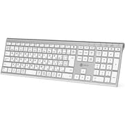 BK23 Bluetoothキーボード 日本語配列 テンキー&方向キー シルバー BK23SL