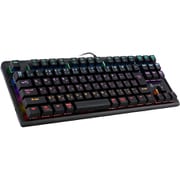 G01 ゲーミングメカニカルキーボード 日本語配列 テンキーレス マクロ機能搭載 赤軸 G01