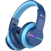 BTH12 Bluetooth対応 子供ヘッドホン ブルー BTH12BL