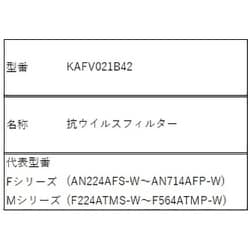 KAFV021B42 [抗ウイルスフィルター]