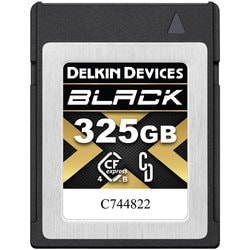 BLACK 4.0 CFexpress カード Type B 325GB （最大読込3530MB/s 最大書込3250MB/s） DCFX4B325