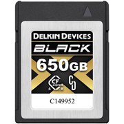 BLACK 4.0 CFexpress カード Type B 650GB (最大読込3530MB/s 最大書込3250MB/s) DCFX4B650