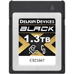 BLACK 4.0 CFexpress カード Type B 1.3TB （最大読込3530MB/s 最大書込3230MB/s） DCFX4B13T