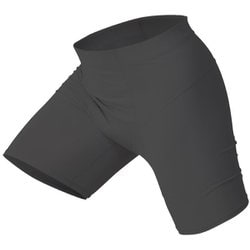 TERAXCOOL 熱放射冷感クーリングショーツ ユニセックス 機能性スポーツウェア ショートパンツ ブラック Mサイズ