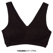 94012AS [快眠ing やわらかリブナイトブラ M グレイッシュブラ]