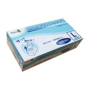 MT-6600 [あんしんプラスチック手袋 Lサイズ 100枚]