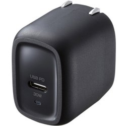 USB PD対応AC充電器（PD30W） ACA-PD99BK