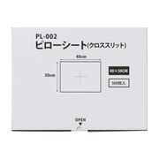 PL-002 [ピローシート クロススリット入り 500枚 40X30CM]