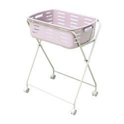 脱衣ワゴン用樹脂かご ピンク YS-L3-B-P