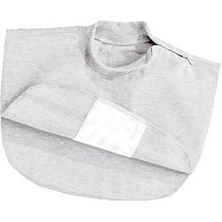Tシャツタイプエプロン シロ 10003700