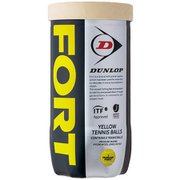 フォート DUNLOP FORT DFFYL2TIN イエロー 2個入り 公認球 [硬式テニス プレッシャーライズドボール]
