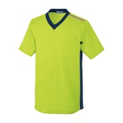 ユニセックス VネックTシャツ EL ピスタチオXネイ UZL3201-60