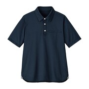 介護・看護用ポロシャツ フィーカポロ LL ナイトスカイネイビー HSP017-2