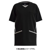アスリート ニット・スクラブ SS ブラック MSCU-2201-B9