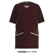 アスリート ニット・スクラブ 5L ワイン MSCU-2201-E9