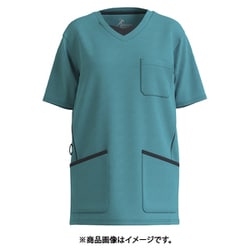 アスリート ニット・スクラブ 5L ターコイズ MSCU-2301-K1