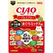 CIAOプレミアム かつお節入り まぐろミックス味 500g [キャットフード]