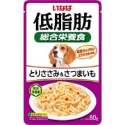 いなば 低脂肪 とりささみ＆さつまいも 80g [ドッグフード]