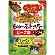 いなば ちゅ～るトッパードライ ビーフ味 180g [犬用おやつ]