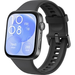 HUAWEI WATCH FIT 3 ブラック 55020CEB 1.82インチAMOLEDディスプレイ フルオロエラストマーストラップ 最大10日間稼働 スマートウォッチ Solo-B09S