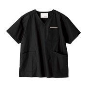 マツヨシ スクラブ トップス LL ブラック MY-NS0820BK