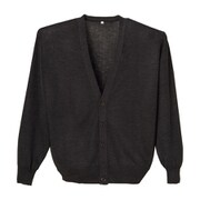 抗ピルメンズカーディガン グレー M D-2001