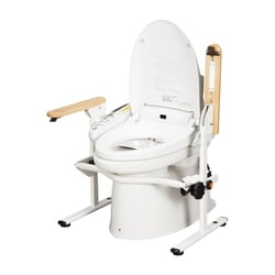 627-010 [洋式トイレ用ベストサポート手すり ひじ掛けハネアゲ]