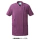 スクラブジャケット半袖 男女兼用 5L ボルドー KZN715-27