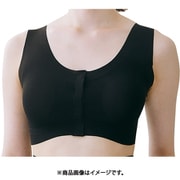 前あきハーフトップ さらっとタイプ L ブラック NP2055