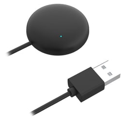 スマートリモコン ミニ Wi-Fiワイヤレス通信 赤外線 タイマー設定可能 ブラック KJ-204