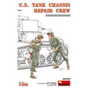 MA35481 1/35 米戦車シャーシ 修理クルー [組立式プラスチックモデル]