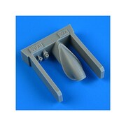 QIC49106 1/48 Fw190D-9 エンジンエアインテーク （タミヤ用） [プラモデル用パーツ]