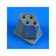 QIC49107 1/48 ベル X-1 エグゾーストノズル （エデュアルド用） [プラモデル用パーツ]