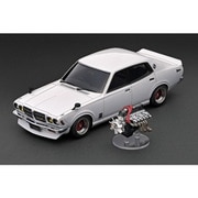 IG3167 1/18 日産 ブルーバード U 2000GTX G610 ホワイト with Engine [レジンキャストミニカー]