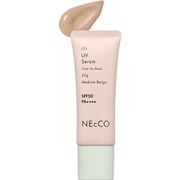 NEcCO トーンアップUVセラム ミディアムベージュ 25g SPF50・PA++++ [日焼け止め（化粧下地・日中用美容液）]