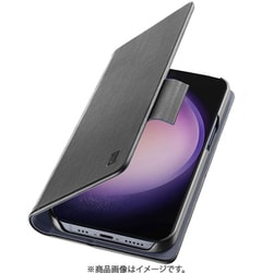 Book Case 3 Galaxy S24 Ultra用 手帳型ケース Black BOOK3GALS24UK
