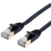 CAT.7 LANケーブル フラット 黒 2m C7-F020BK