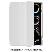 Apple Pencil用スロット付背面クリアケース エアコート ライトグレー for iPad Air 13”(M3/M2対応) HIPA2402LG