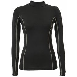 クールUV ストレッチロングTシャツ L～LL バスト86cm～101cm/ウエスト69cm～85cm グレーライン