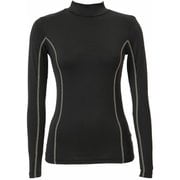 クールUV ストレッチロングTシャツ L~LL バスト86cm~101cm/ウエスト69cm~85cm グレーライン