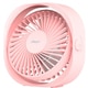 USB mini DESK FAN 卓上ミニUSBファン ピンク UA-064P