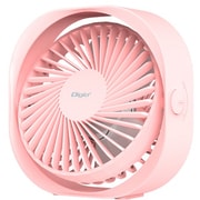 USB mini DESK FAN 卓上ミニUSBファン ピンク UA-064P
