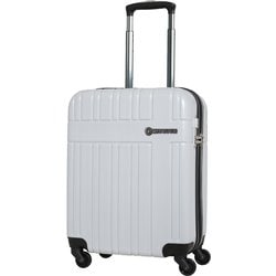 スーツケース 拡張タイプ 旅行日数目安：3～4泊 39L/拡張時45L TSAロック搭載 機内持ち込み可 SK-0835-48 ホワイトヘアライン